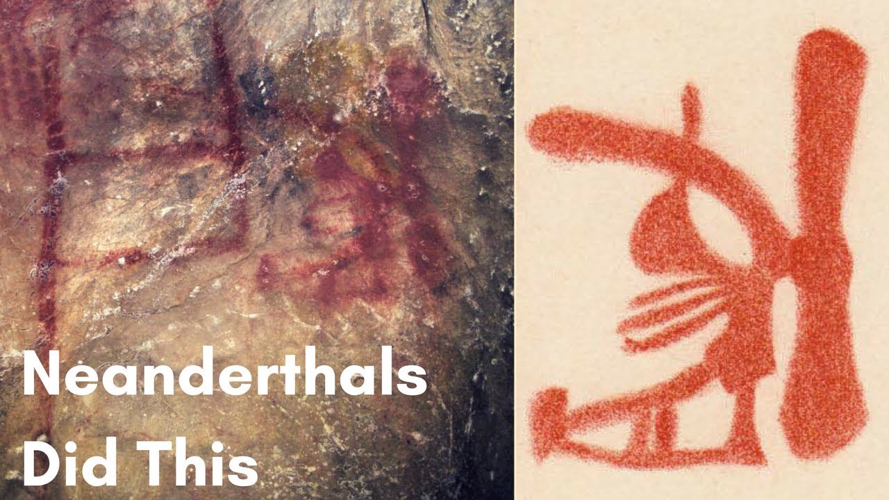 Neanderthal Cave Art - Over 60,000 years old!