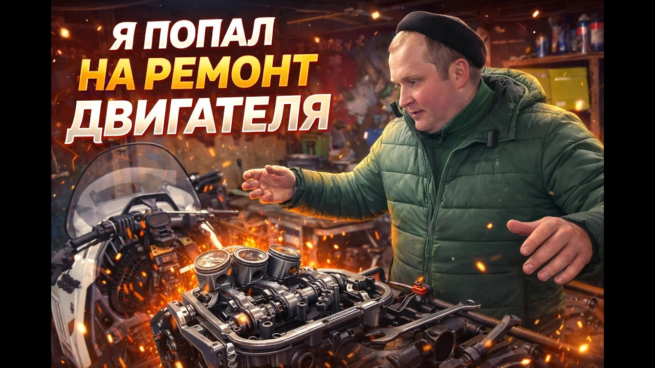ТАЙГА ВАРЯГ ПЕРЕБОРКА ДВИГАТЕЛЯ ! КАК СНЯТЬ ВАРИАТОР АРКТИК - ГОДНЫЙ ЛАФХАК !