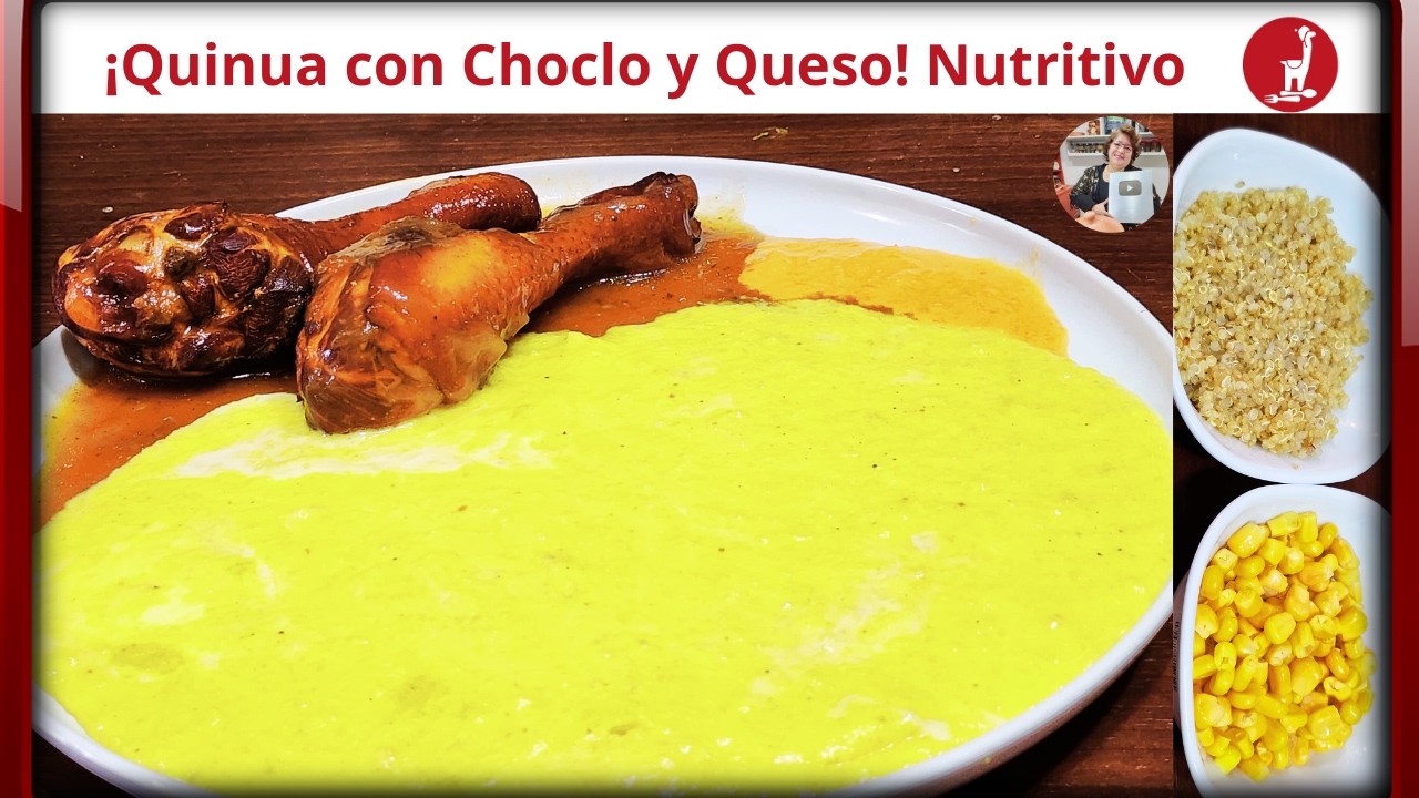¿QUINUA con CHOCLO y Queso? ¡No Creeras lo Delicioso que ES! Receta Innovadora Cremoso Nutritivo