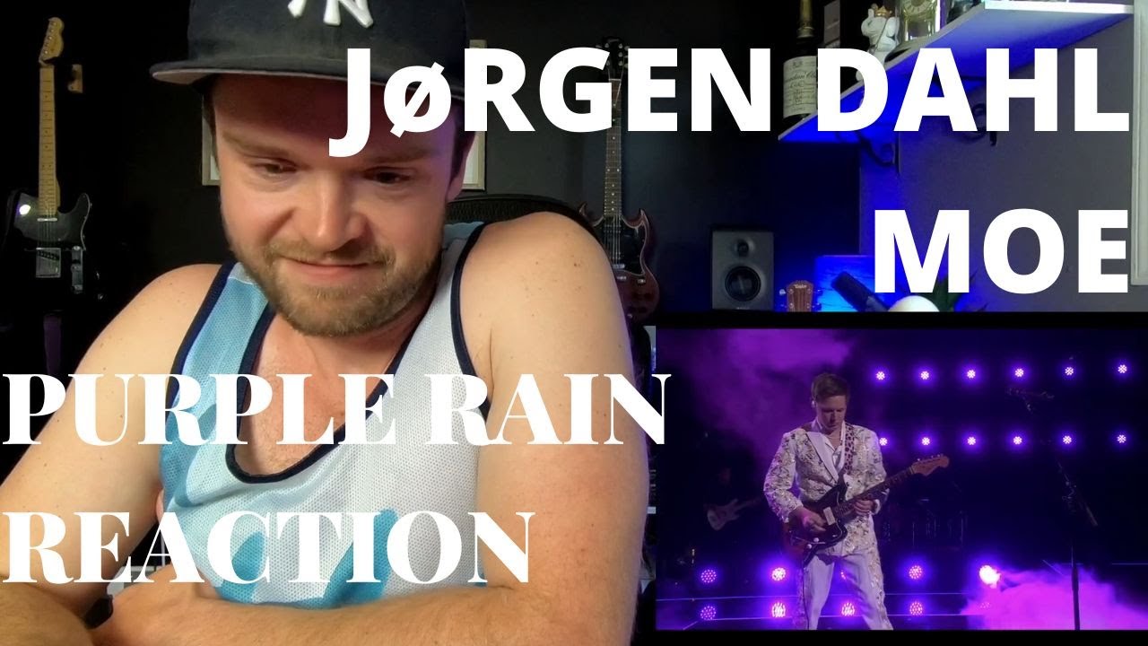 JøRGEN DAHL MOE - PURPLE RAIN LIVE - REACTION