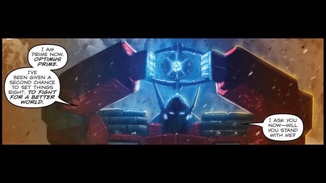 #OrionPaxBecomesOptimusPrime IDW:Orion Pax becomes Optimus Prime!From Transformers Autocracy!