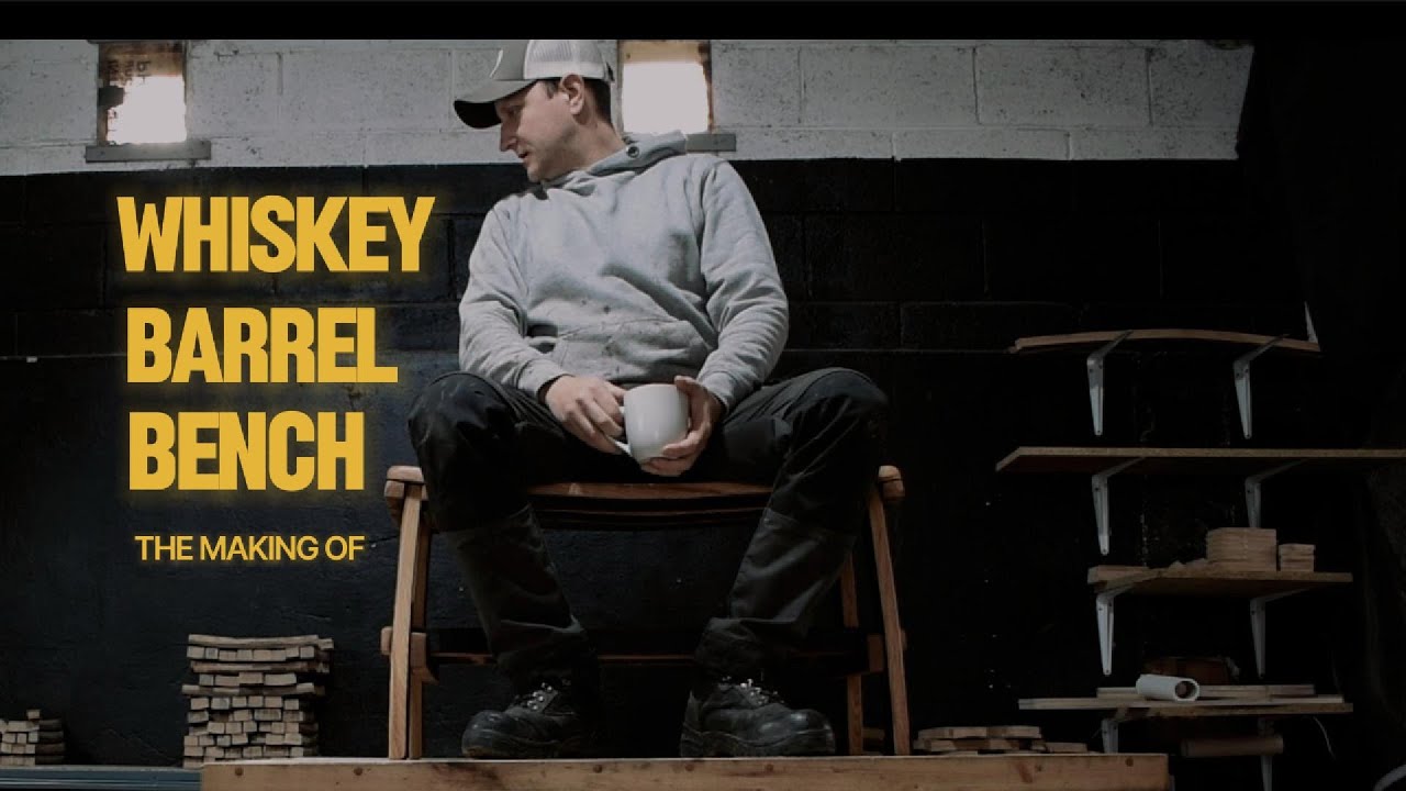 Making of: Whiskey Barrel Bench
