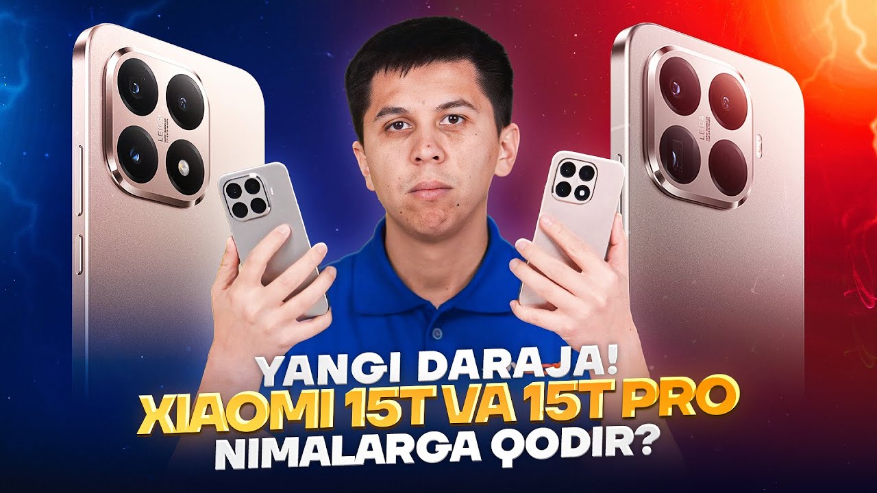 Xiaomi 15T yoki 15T Pro? PUBG, COD, MLBB va Asphalt gametest + kamera obzor