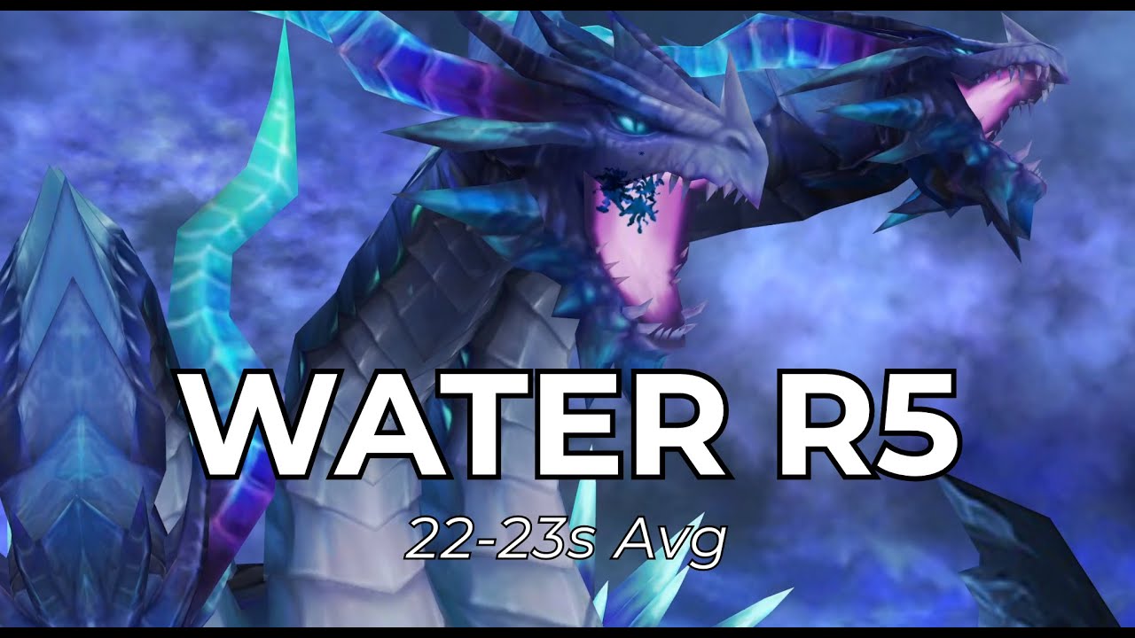 FASTEST & SAFE Water R5 Setup! 22-23s Avg! Work With Midgame Rune!