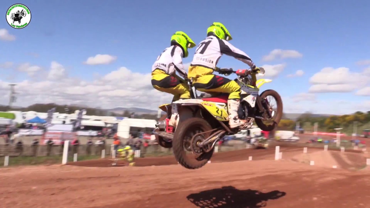 British sidecarcross championship Desertmartin