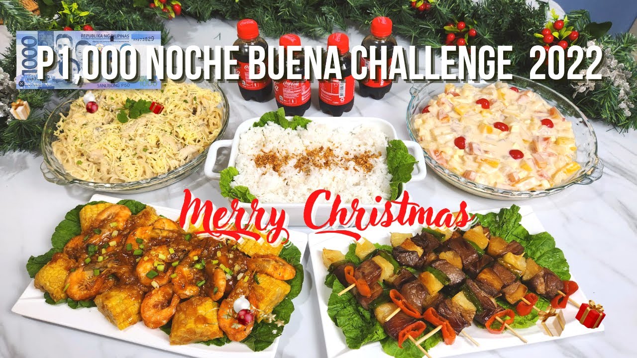 1k Noche Buena Challenge with Tipid Tips and Costings