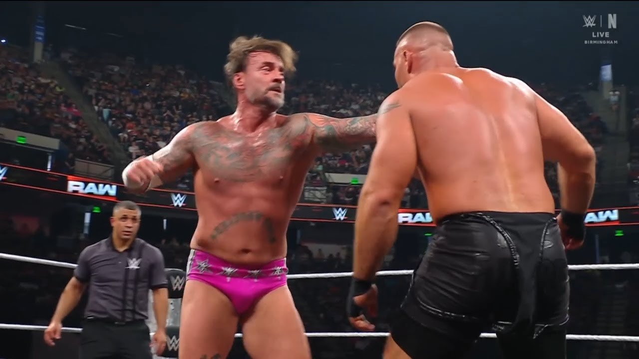 CM Punk vs. Bron Breakker | WWE RAW 7/14/2025