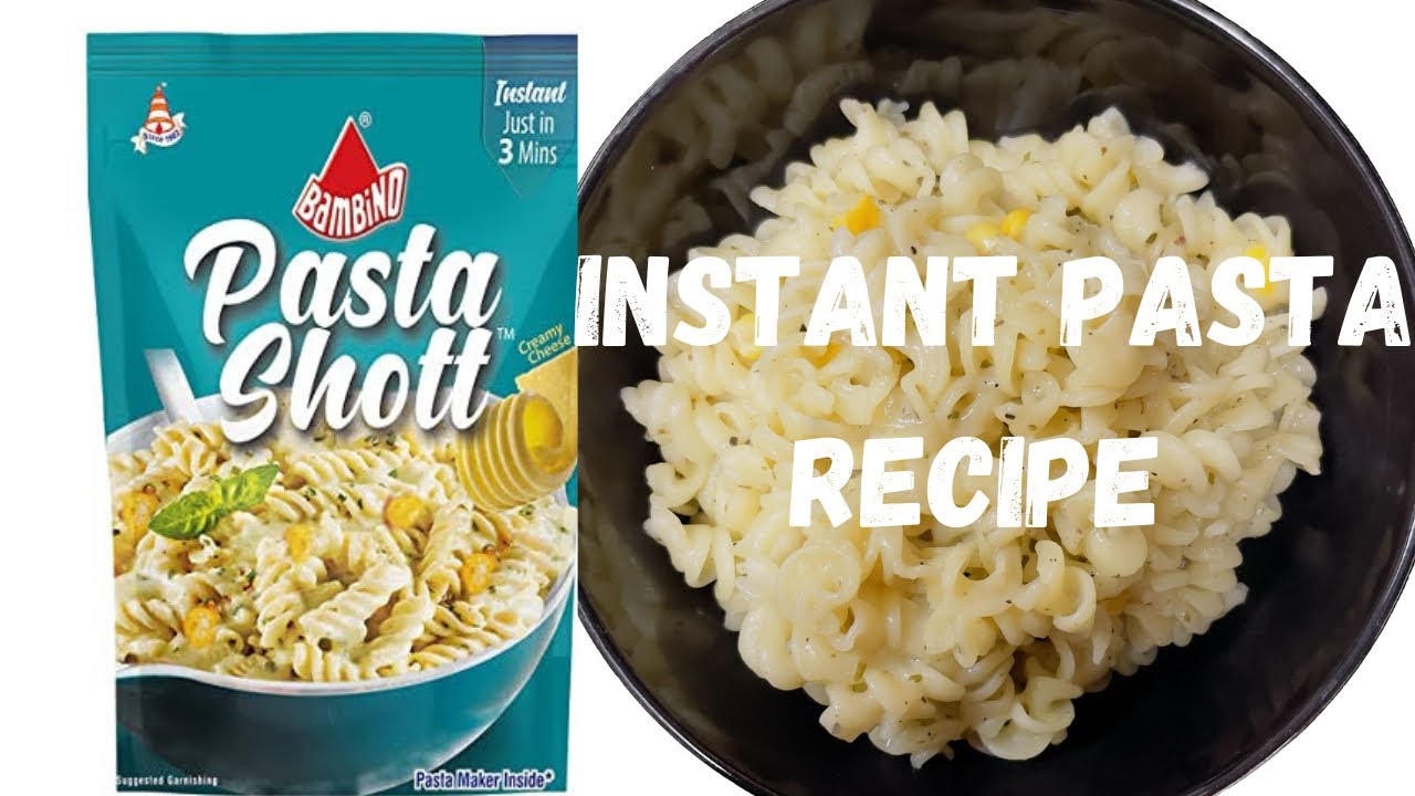 Instant pasta | Bambino Pasta| pasta within 3 minutes