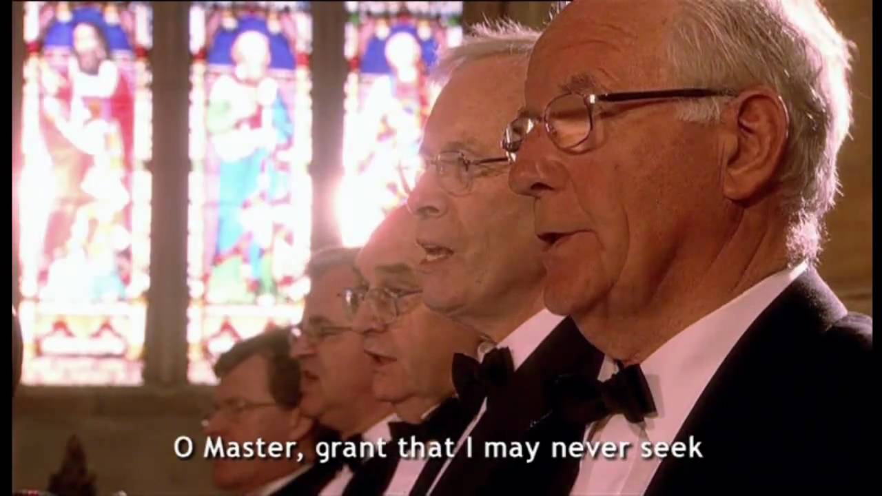Make me a channel of your peace