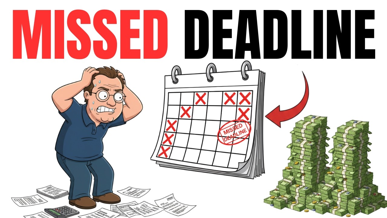 Missed Investment Proof Deadline? Do THIS Before March 31