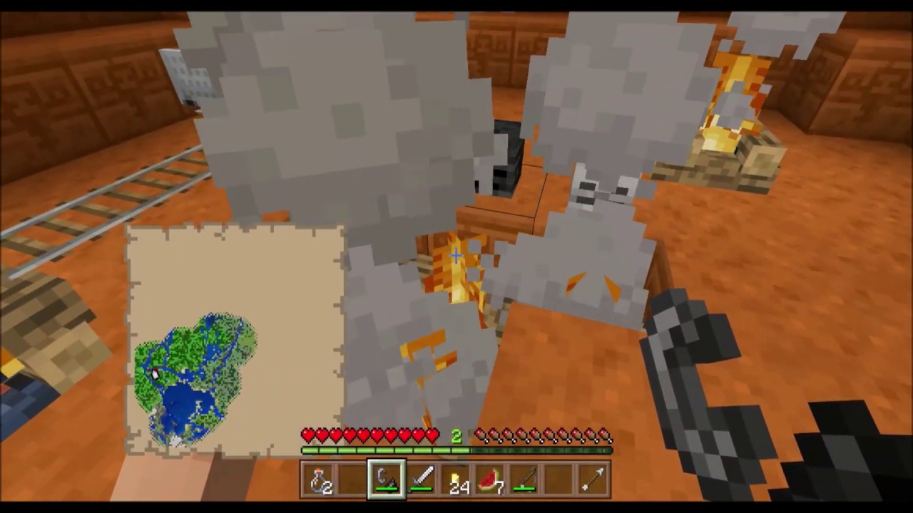 Minecraft Plane Crash #2 - The Temple of the Wither