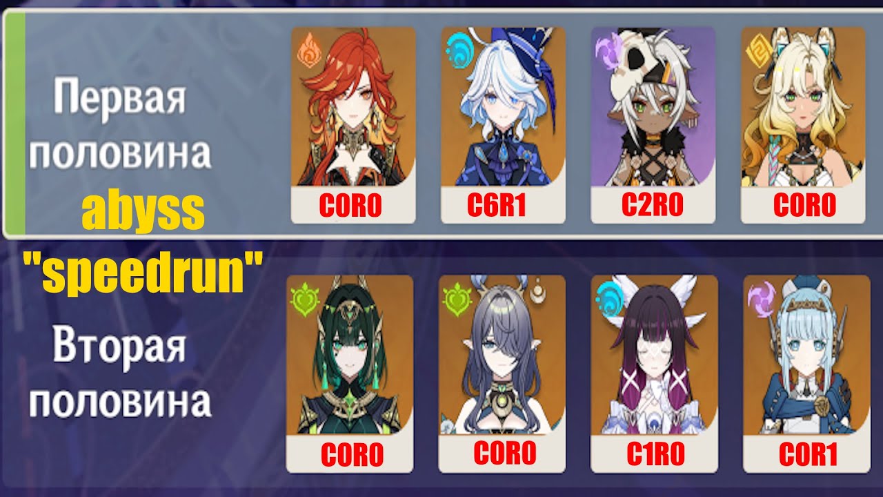 Annihilating NEW abyss in 215s (Mavuika & Nefer) | Spiral Abyss Speedrun Genshin Impact Luna IV