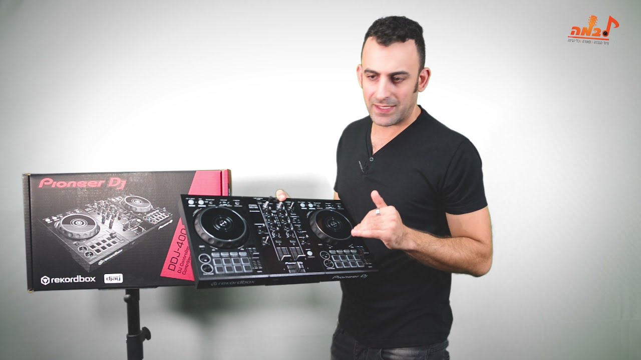 קונטרולר די ג'י מושלם למתחילים Pioneer DDJ-400 מדברים לבמה