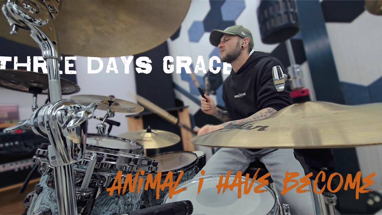 Three Days Grace – Animal I Have Become (Drum Cover) | Wild Monk Drumcovers