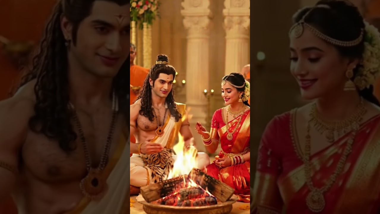 Not just a wedding&hellip;but the union of consciousness and energy.Shiv Vivah 💛🔱