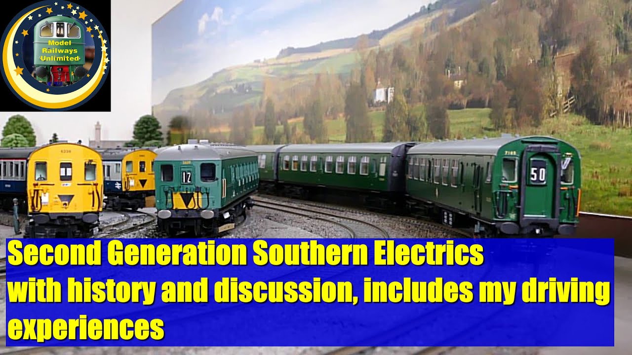 Второе поколение электропоездов Southern Electric. [некоторые из них я водил] обсуждение истории ...