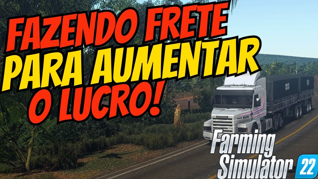 INCR&Iacute;VEL: Como FAZER FRETE de GR&Atilde;OS e AUMENTAR seus LUCROS no Farming Simulator! VEJA AGORA!