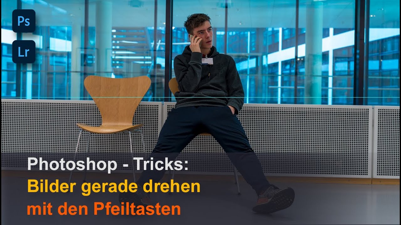 Photoshop Tricks: Bilder gerade drehen mit den Pfeiltasten