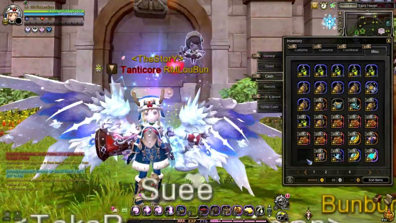 Dragon Nest SEA, Opening 55K Shiny Settlement pack, and the Contents, RMLouBun