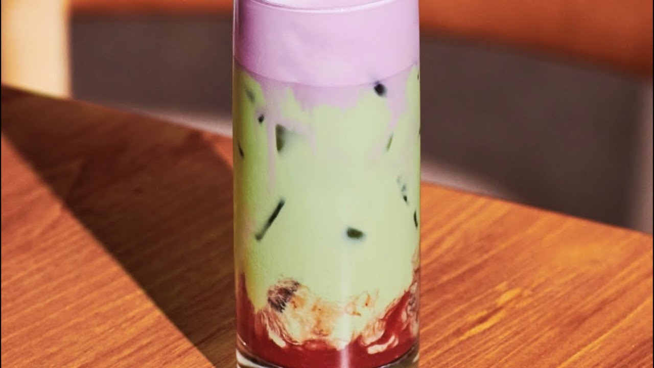 Starbucks Ice Double Berry Matcha