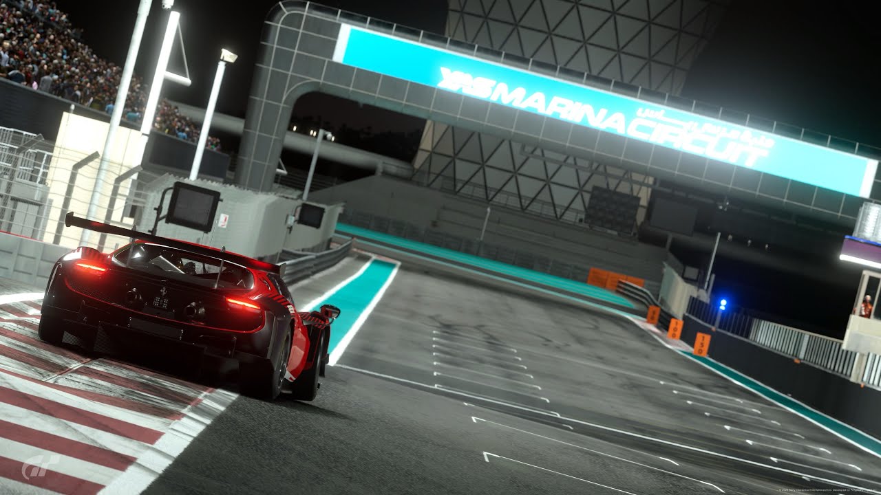 The new Ferrari 296 GT3 on Yas Marina | Circuit experience | Gran Turismo 7