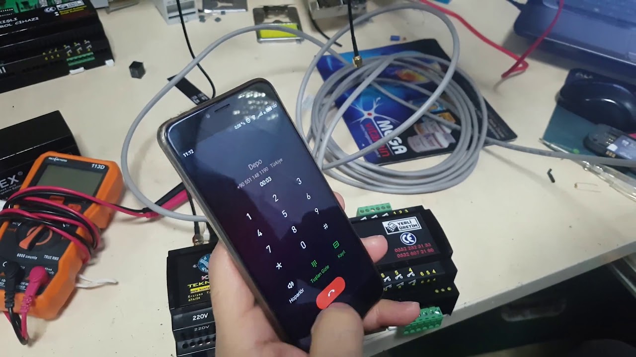 SERA OTOMASYONU GSM KONTROL CİHAZI