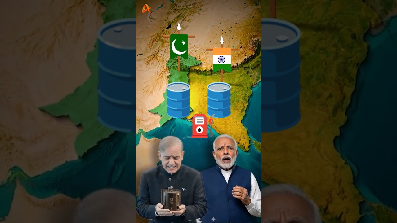 Pakistan Petrol Up- India Still Stable! #facts #shorts #viral #mapanimation