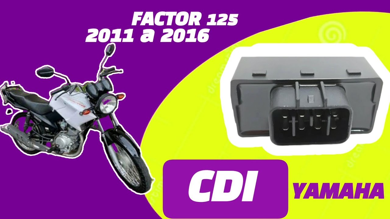 🔴 CDI FACTOR 125 2011 a 2016| PINAGEM CORES E FUNÇÕES DE CADA FIO!