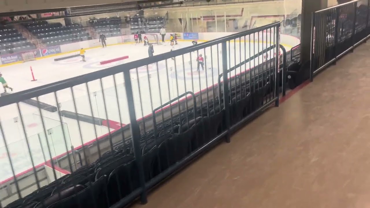 Walking around the Clarenville Caribous arena (AGAIN)