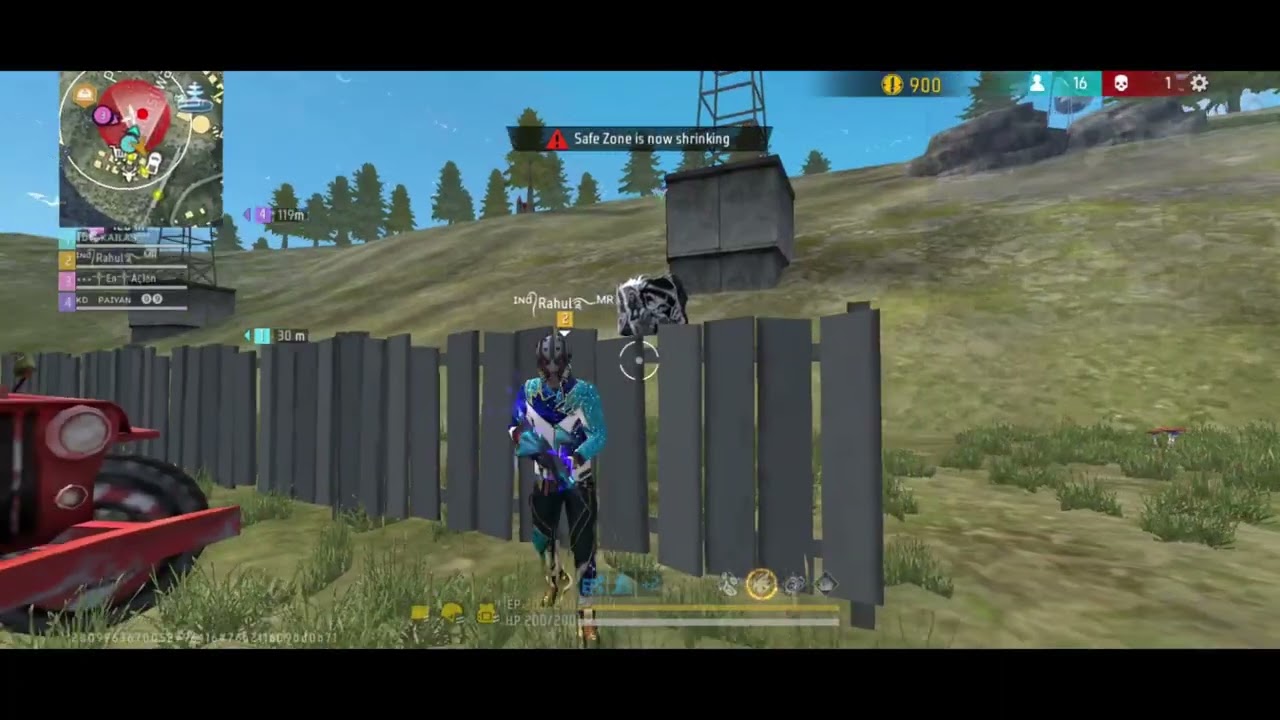 Free fire 🔥 game play recording ❤️‍🩹🔥