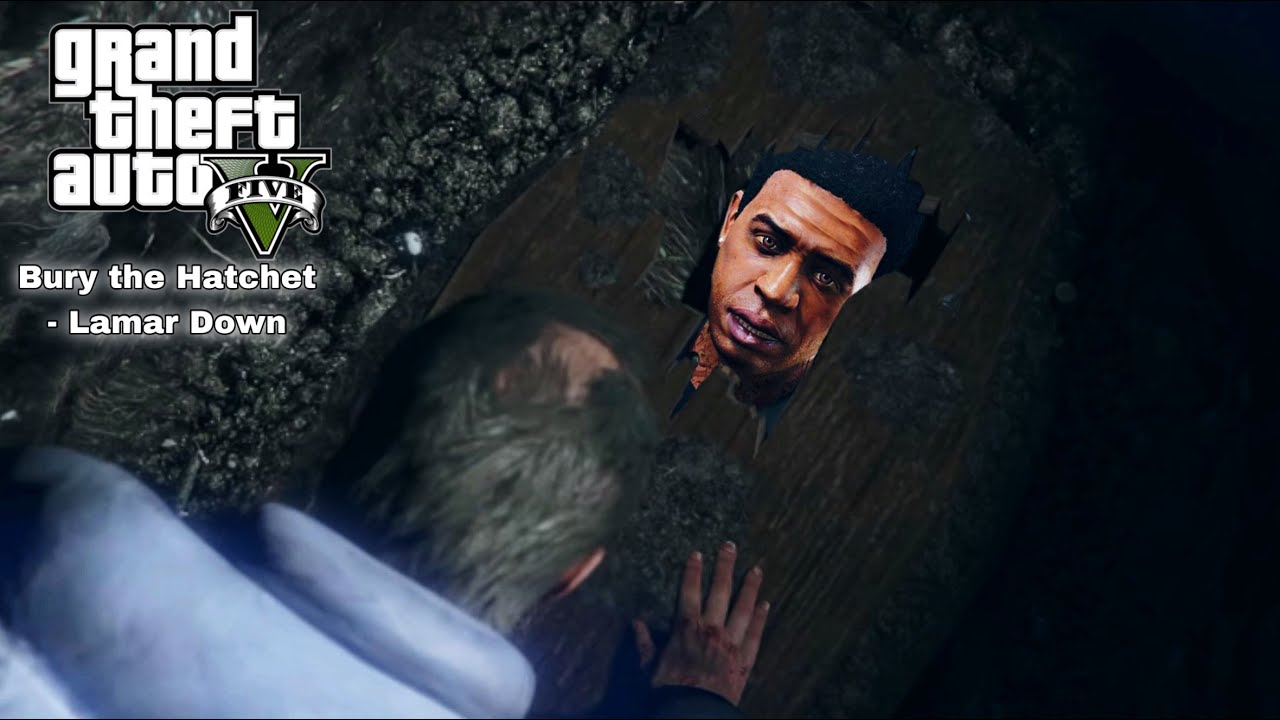 Continuing Grand Theft Auto 5... (Bury the Hatchet – Lamar Down)