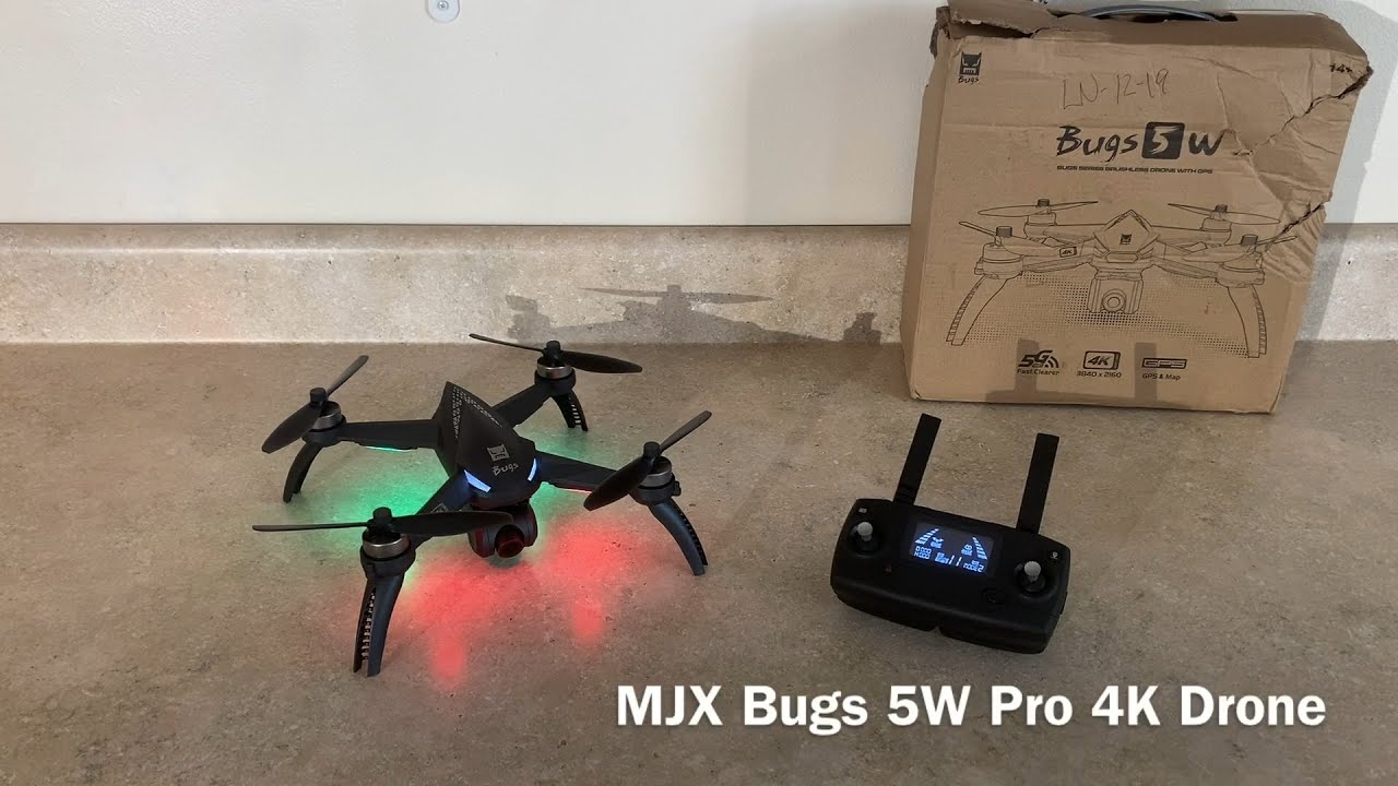 Обзор MJX Bugs 5W Pro 4K (BangGood)
