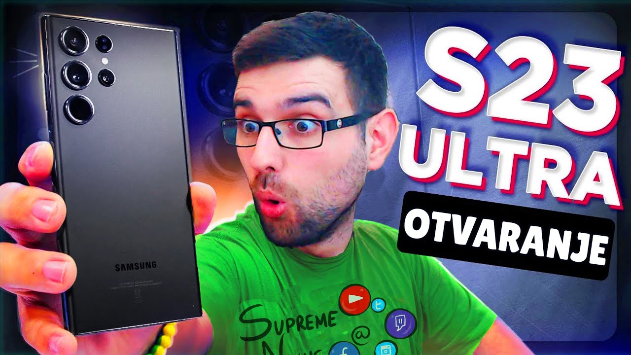 Otvaram svoj NOVI Supertelefon | Stigao mi je S23 ULTRA 🔥