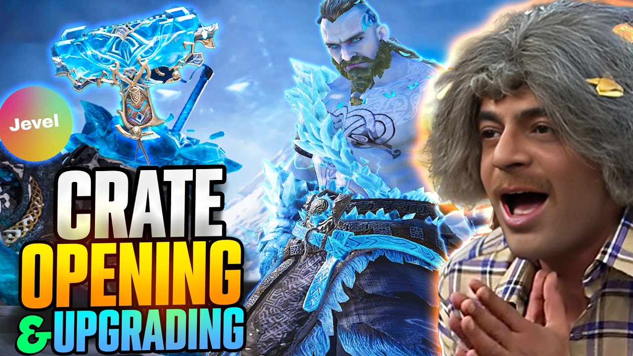 😯OMG !  Uzi Crate Opening  in BGMI - Maxing out New Lv 8 Glacier Uzi BGMI #newcrateopening #bgmi