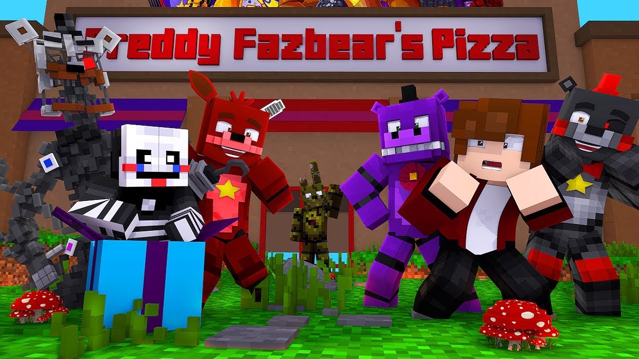 Minecraft FNAF 6 Pizzeria Simulator — ОБНОВЛЕННАЯ ПИЦЦАРИЯ! (Minecraft Roleplay)