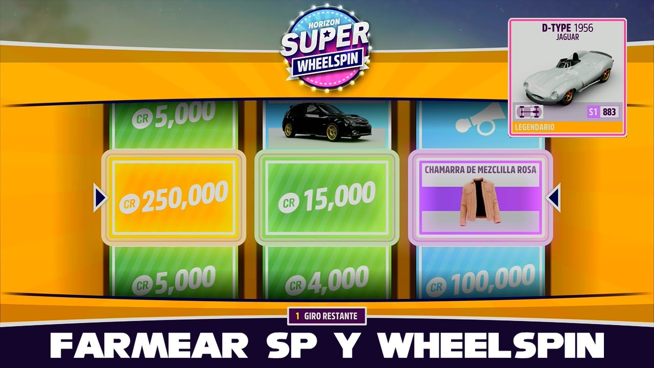 Como farmear SP, WheelSpin y SuperWheelSpin en Forza Horizon 5 en 2023 fácilmente !!