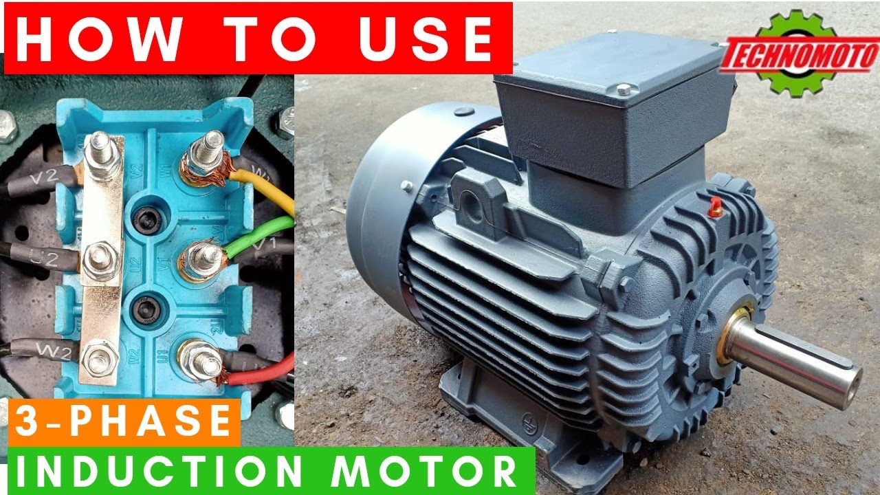 How to Use & Test 3-Phase Induction Motor (TECHNOMOTo) 11kW 15HP 380/660 Volt 2930 rpm