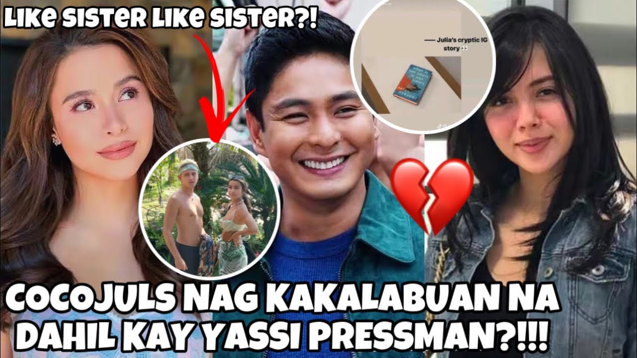 JULIA MONTES AT COCO MARTIN NAG KAKALABUAN NA DAHIL KAY YASSI PRESSMAN?!!