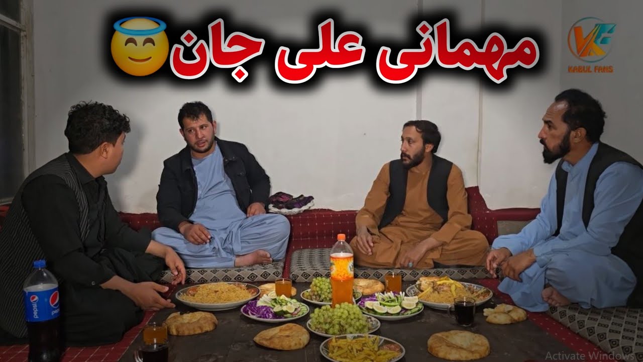 ادامه سفر - مهمانی علی جان در مسافرت برای تیم