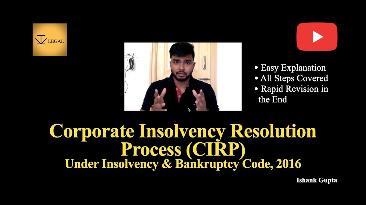 CIRP - Corporate Insolvency Resolution Process - All Steps from CIRP to Liquidation #ivlegal
