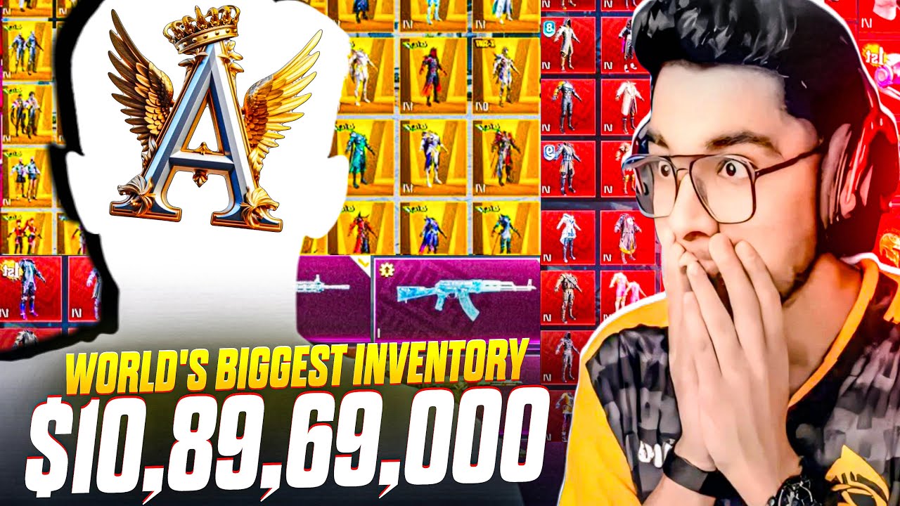 9,23,44,30,000₹ MOST EXPENSIVE PUBG MOBILE ACCOUNT!😲| BEST Moments in PUBG Mobile