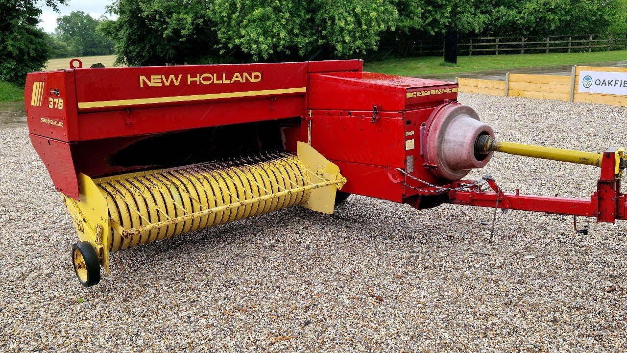New Holland 378 Hayliner Conventional Baler 24329