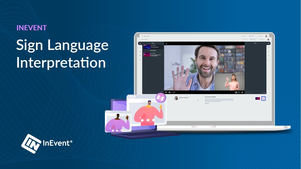 How to enable Sign Language Channel for your event | How to InEvent