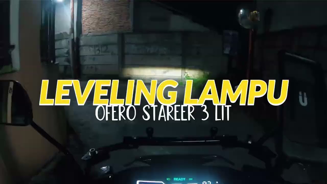 Leveling Lampu Ofero Stareer 3 Lit