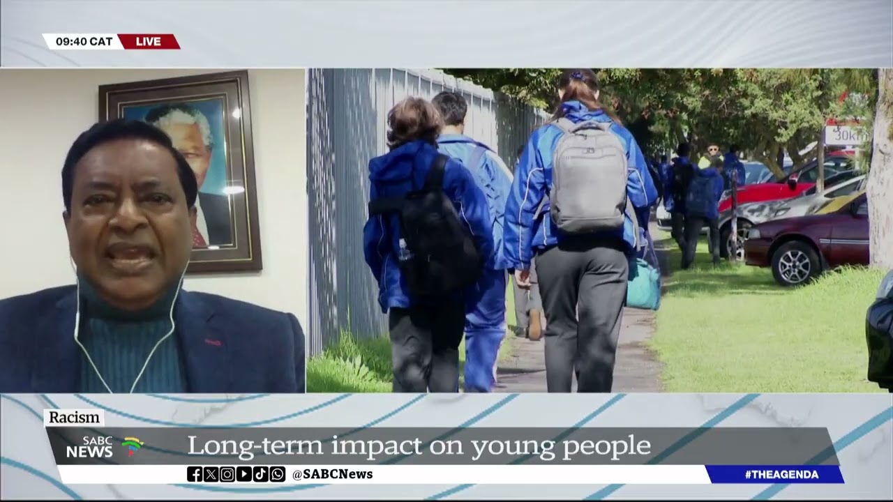 Clinical Psychologist Prof.Saths Cooper says we haven't dealt with racism in our school curriculum