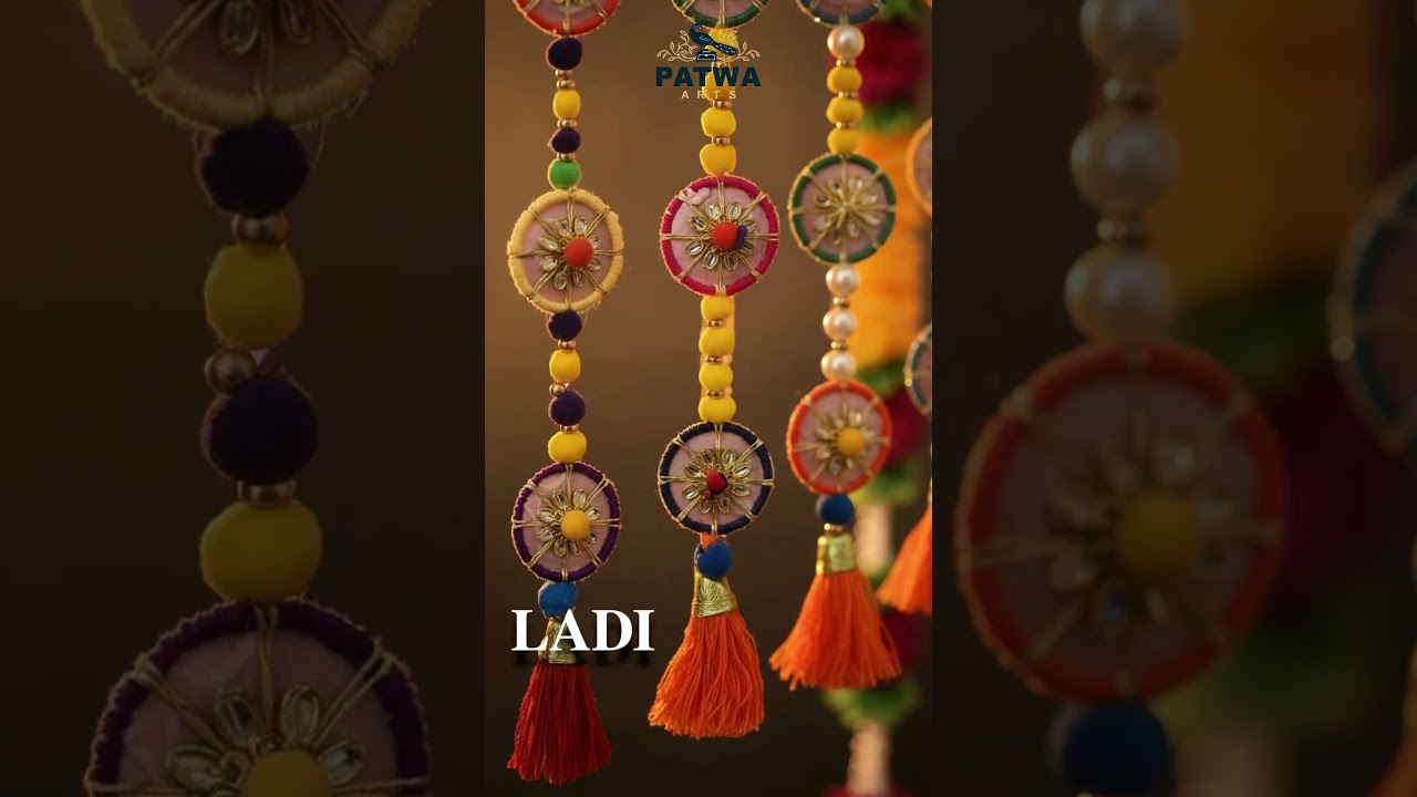 Luxury Door Toran & Fancy Decorative Ladi | Handcrafted Latkan Tassels by Patwa Arts