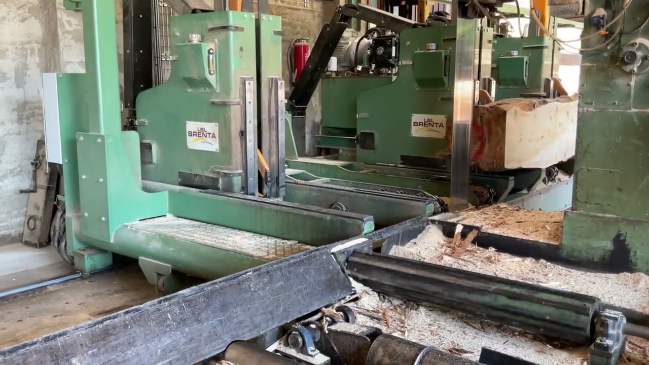 Zirbenholz im Sägewerk