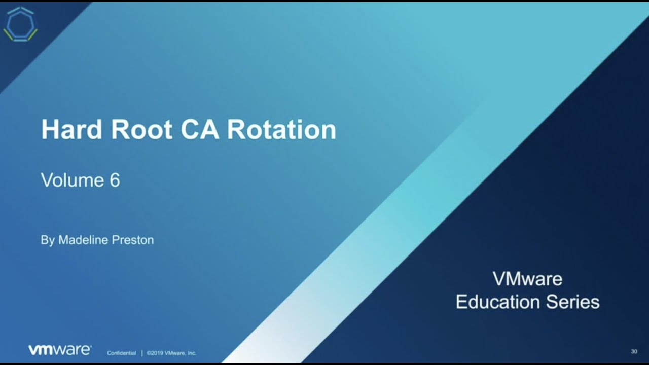 KB 07854 Hard Root CA Rotation - Volume 6