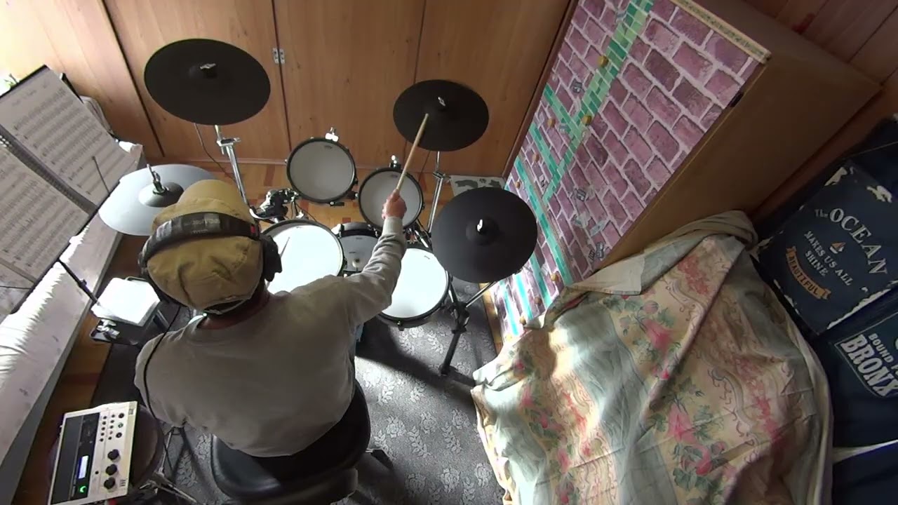 The House Is Rockin' / Stevie Ray Vaughan & Double Trouble Drums Cover