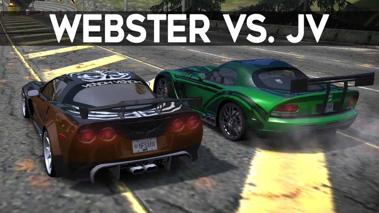 NFS Most Wanted - Chevrolet Corvette C6 (Webster) vs. Dodge Viper SRT-10 (JV)